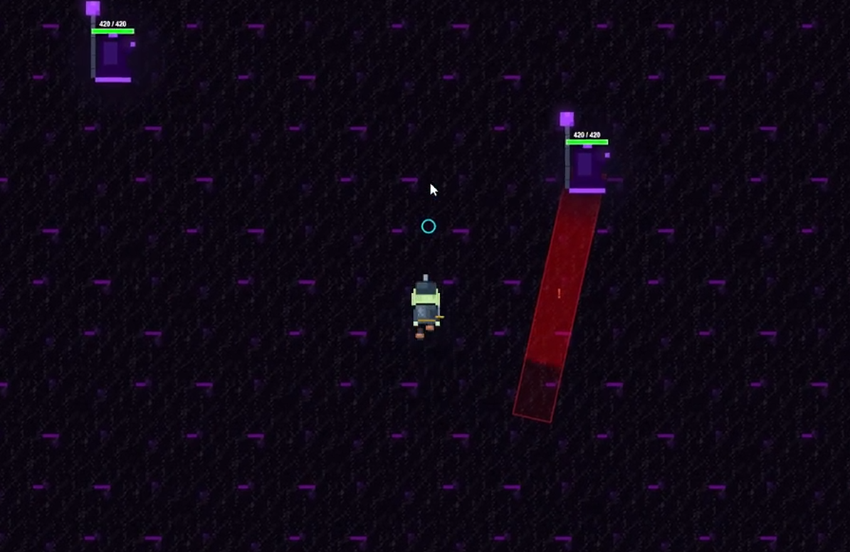 PvE - Mobs in the void with abilities